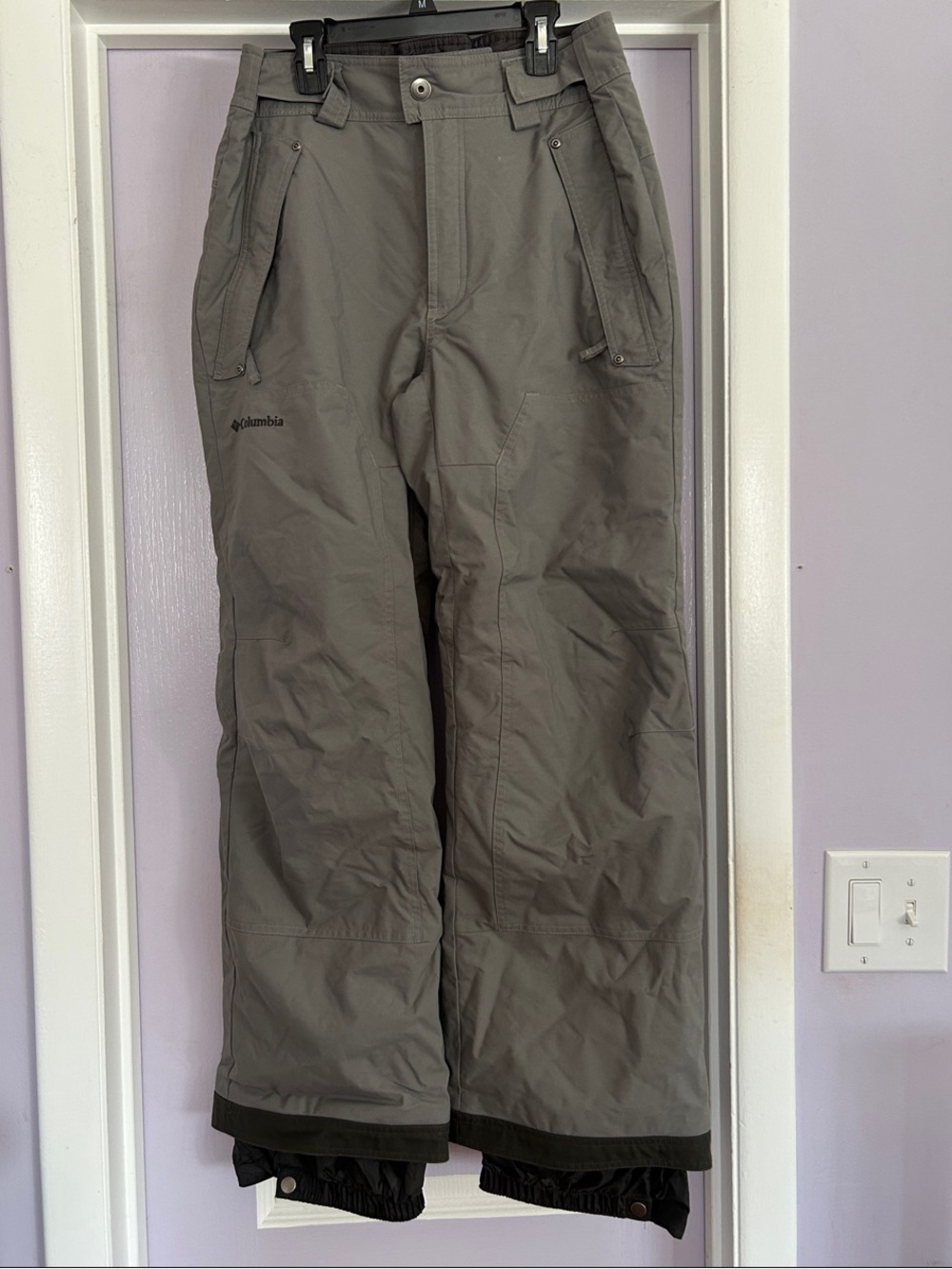 Columbia Omni-Tech Gray Ski Snowboard Pants Small